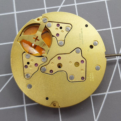 Mouvement de montre à quartz Ronda 5040B 5040.B de fabrication suisse, mouvement doré
