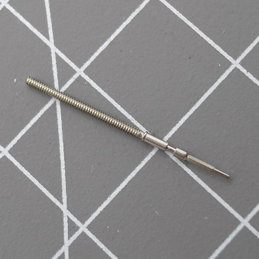 Set of 3 watch winding stems compatible with Ronda 505, 515, 507, 517 movements for repairs.