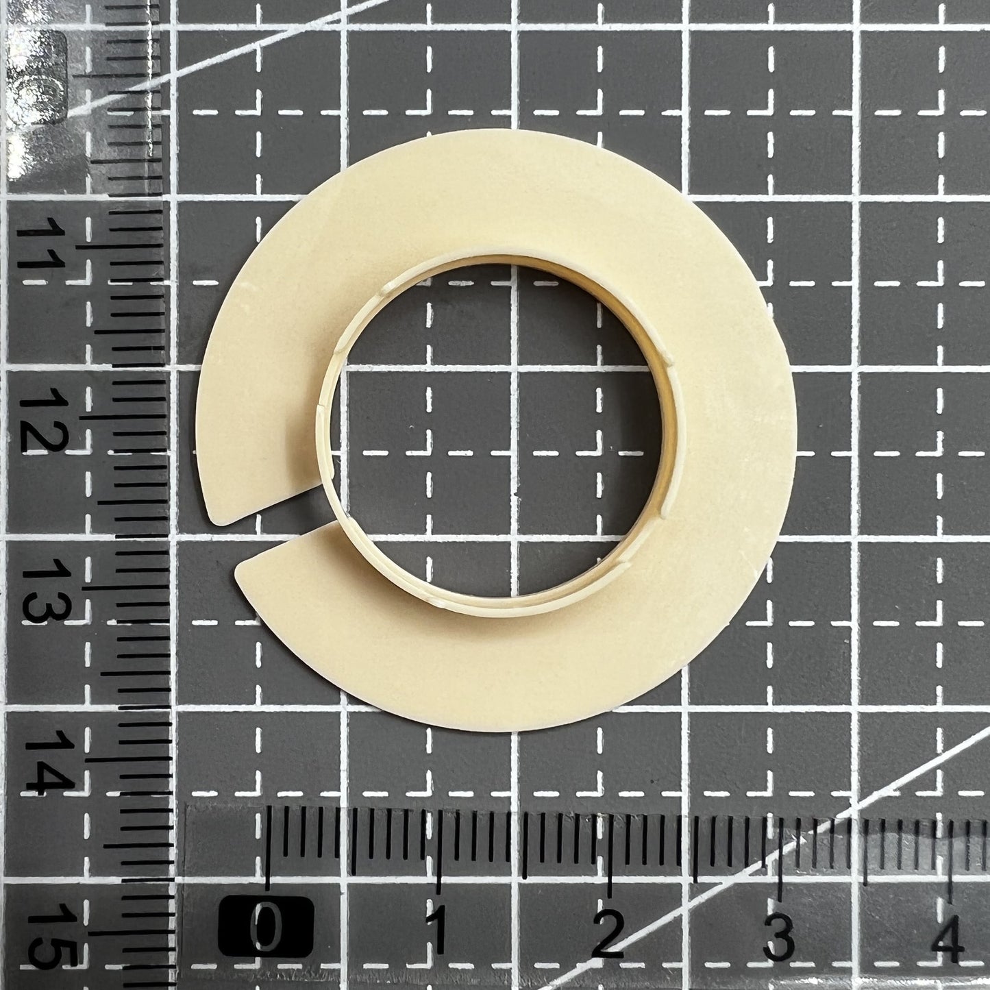 2 Stück Abstandsringe Befestigungsringe für ETA 255411 Uhrwerk