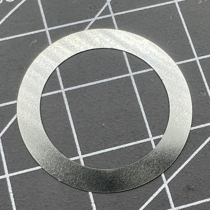 Dark hunter green date wheel with peach yellow font for Miyota NH35 NH36 watch movements, enhancing vintage watch dials.