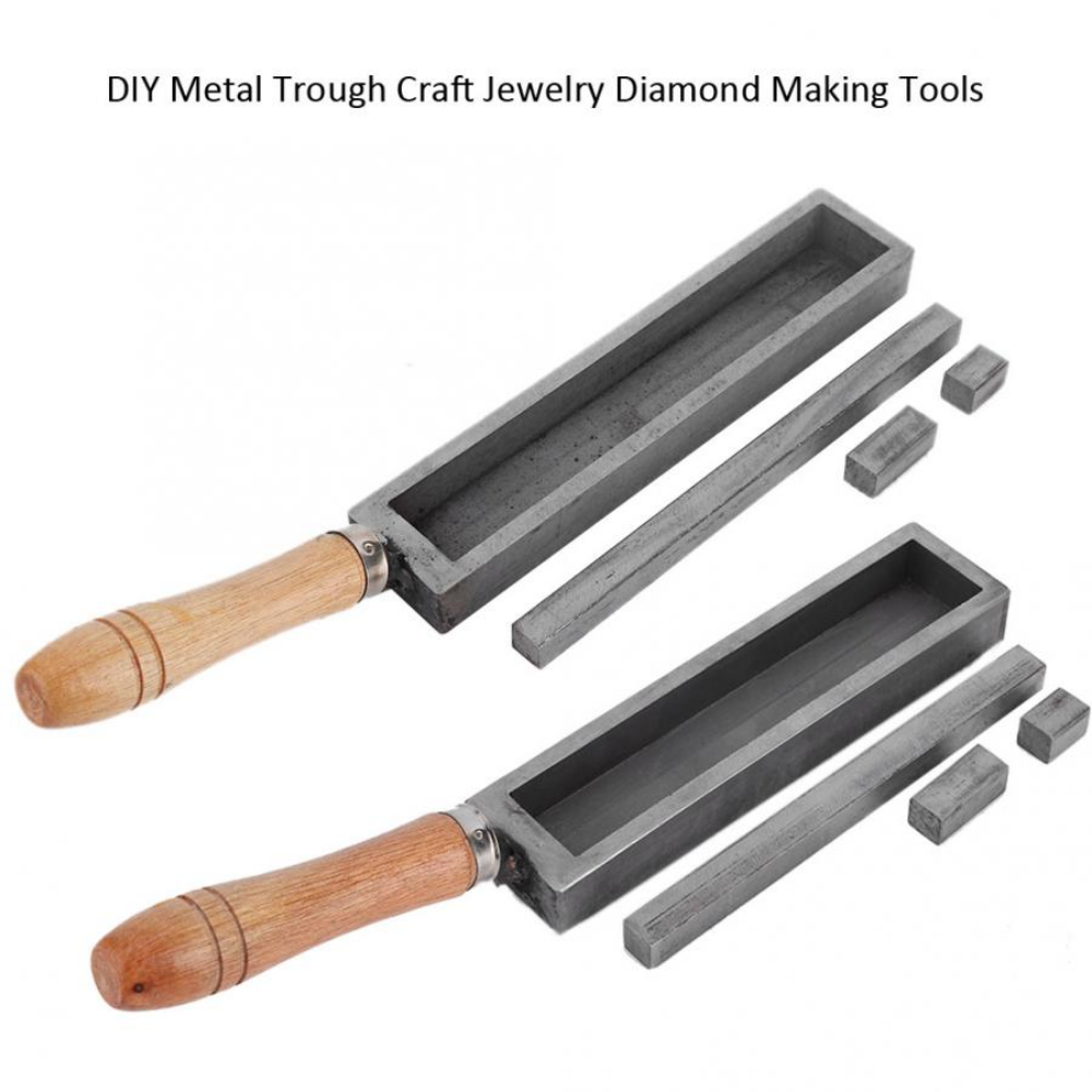 Gold/Silver/Metal Molding Groove Ingot Mould Oil Trough Casting Mold Equipment