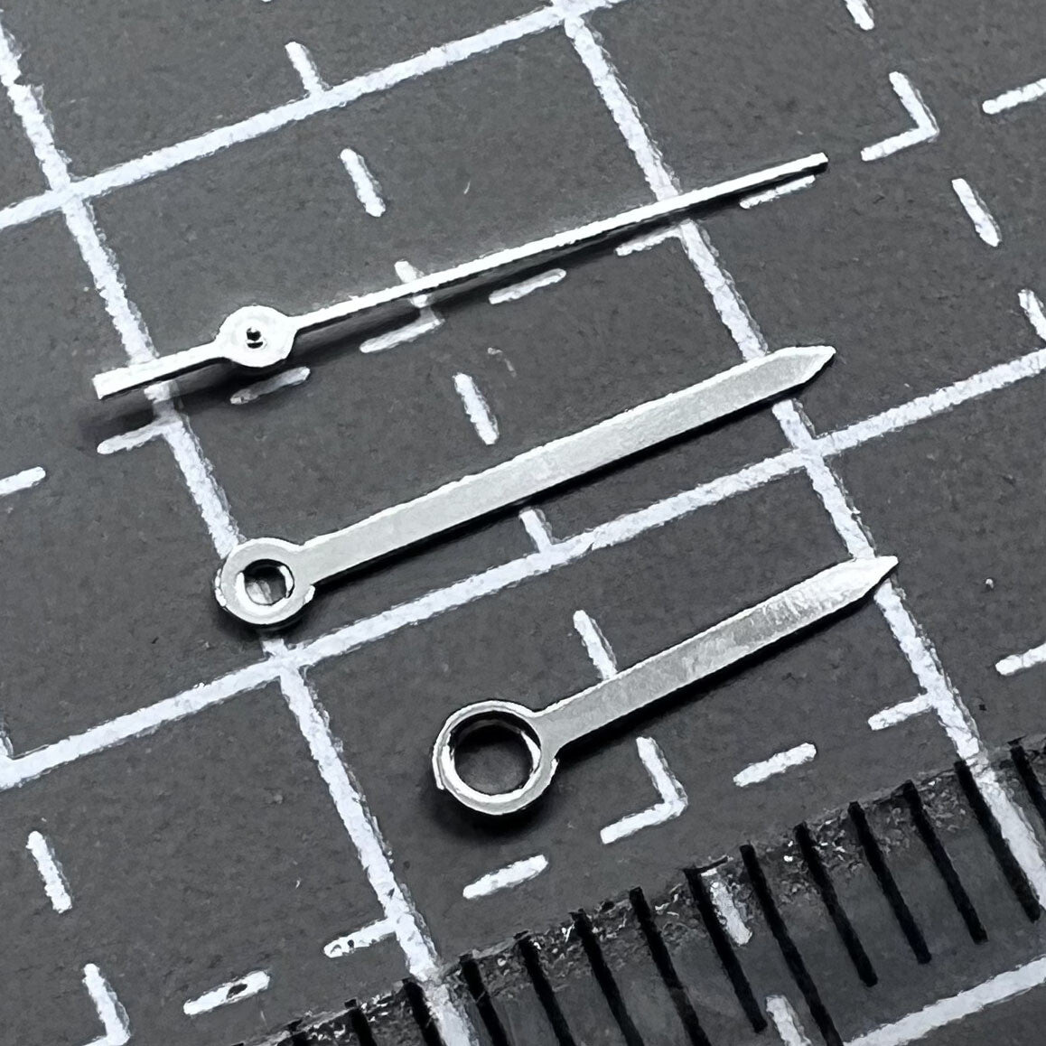 2er Set Uhrzeiger für Miyota 2035 Quarzwerk Uhren Ersatzteile P1-H3-C27