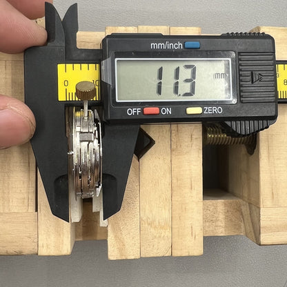 Chronograph Uhrwerk ETA 7750 Ersatz mit Kalender bei 3 und Sekunde bei 9