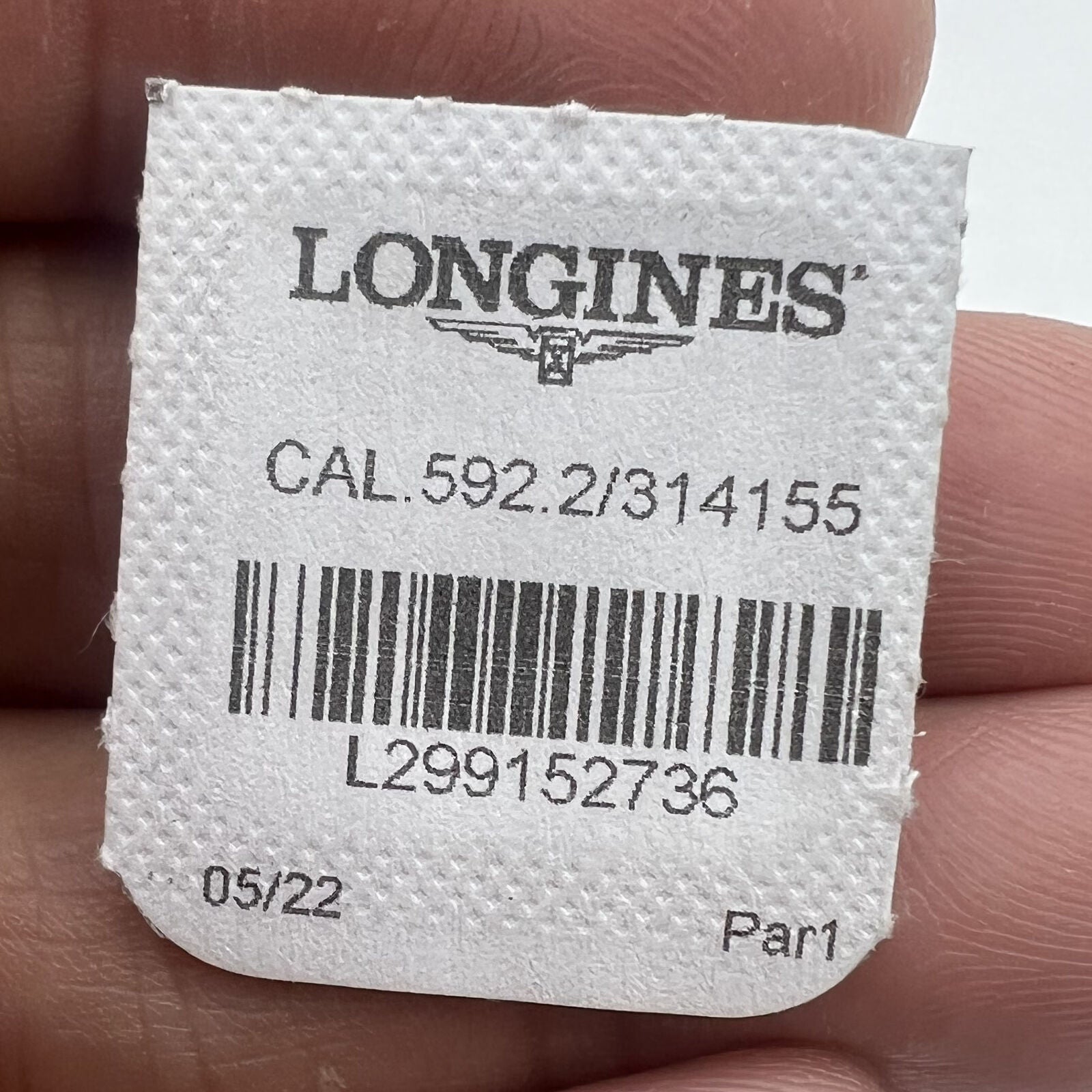 New Balance wheel absorber plate cap jewel for ETA2000-1 CAL.595.2/592.2 watch mechanism.