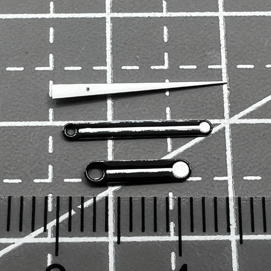 2er Set 12mm runde Sekundenzeiger Uhrenzeiger für Miyota 7T35 Uhrwerk