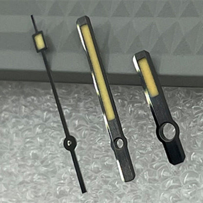 Green luminous watch hands set for SKX007 and SPR777 with NH35A/NH36 movement, P1-5-D.