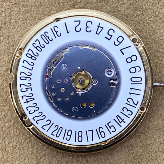 Swiss Made ETA F05.111 quartz watch movement with date at 6, high precision V8 part for repairs