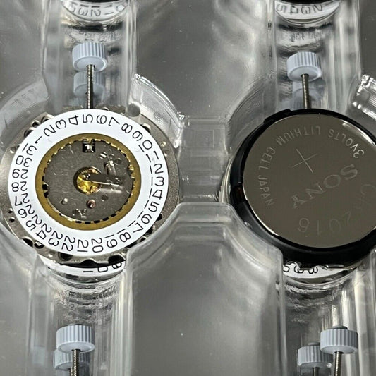 Swiss Made Ronda 705Li quartz movement watch part with single date display at 3 o'clock for precise timekeeping.