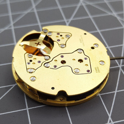 Mouvement de montre à quartz Ronda 5040B 5040.B de fabrication suisse, mouvement doré