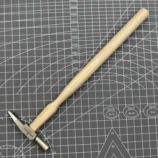 Marteau Bergeon 1438-3 de fabrication suisse, longueur 70 mm, diamètre de la tête 10,5 mm