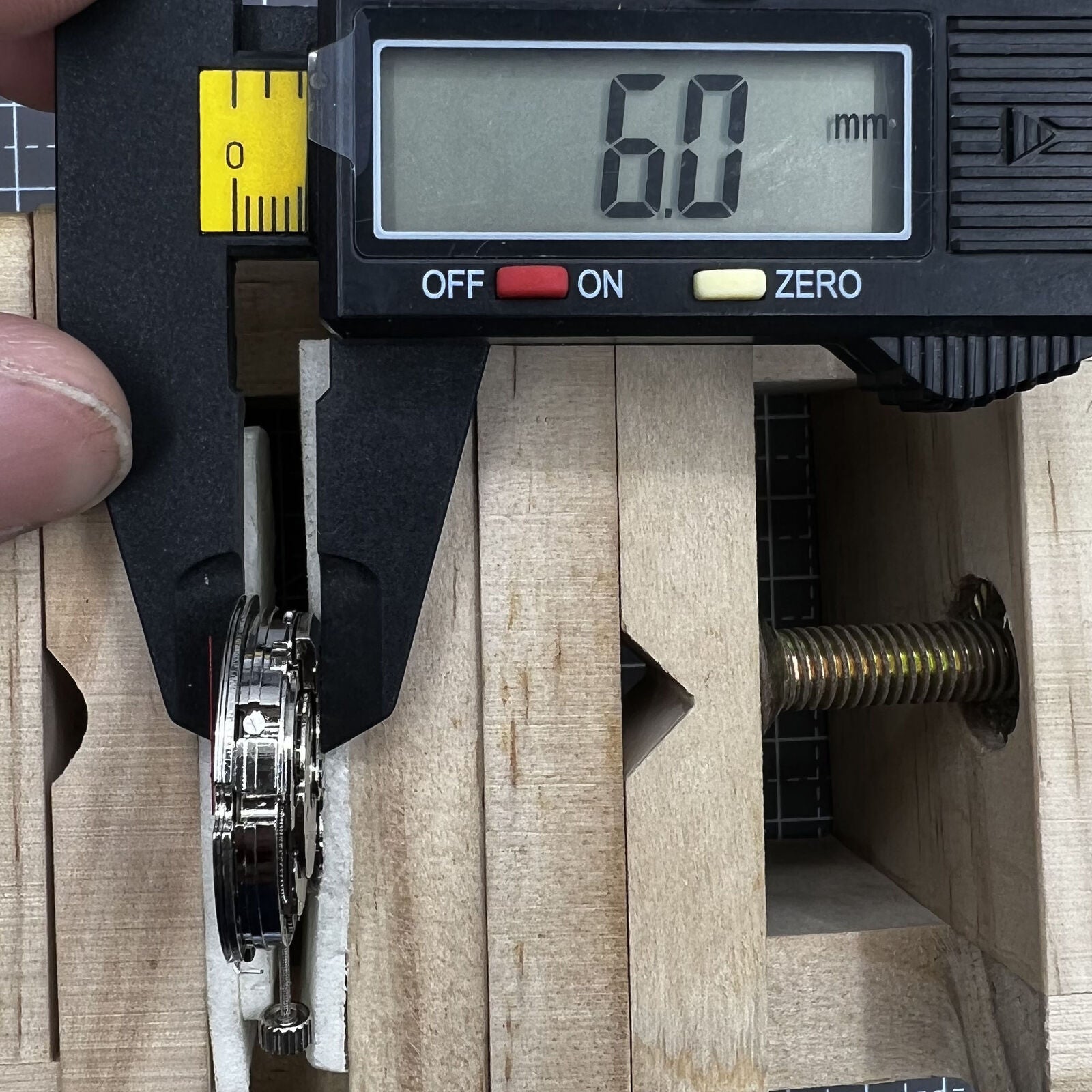 Seagull ST1653 automatic watch movement showcasing precise, durable mechanical components.