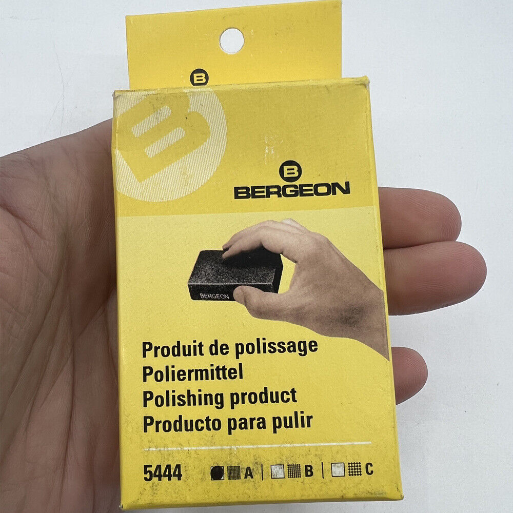 Bergeon 5444-A fine rust-removing polishing cloth for watch accessories cleaning