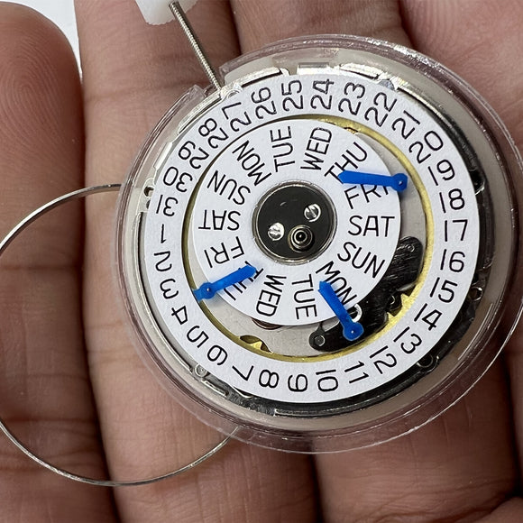 China Made HZ2350 Automatic Mechanical Movement Double Calendar