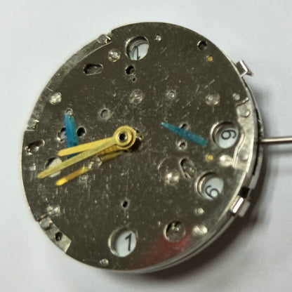 Shanghai watch accessory featuring China-made automatic mechanical movement with small second dial at 3 and 9 positions
