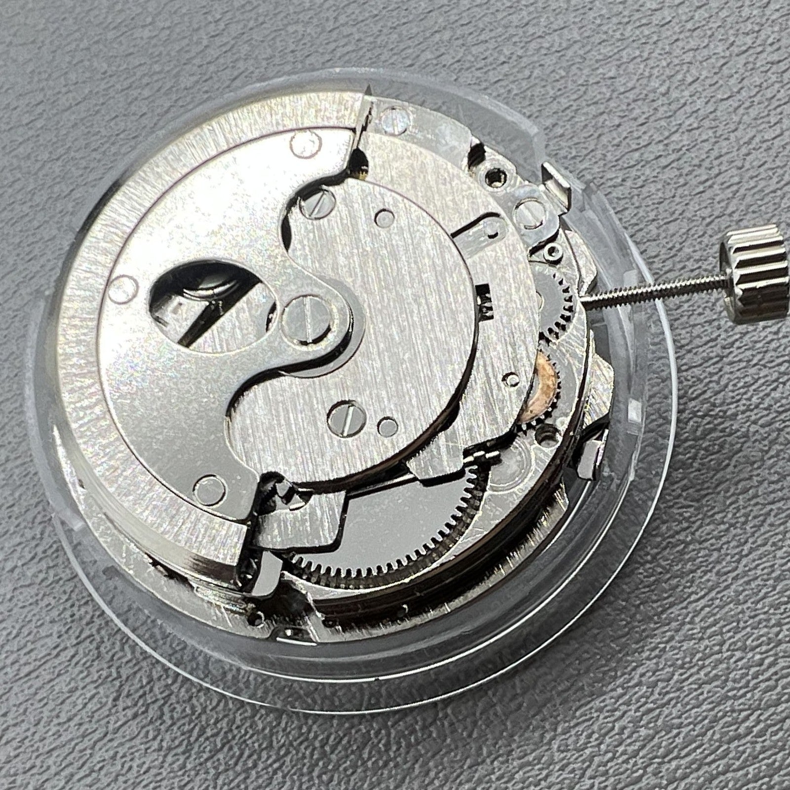 Seagull ST16 automatic watch with large date, three hands, and three chronograph subdials, stylish design.