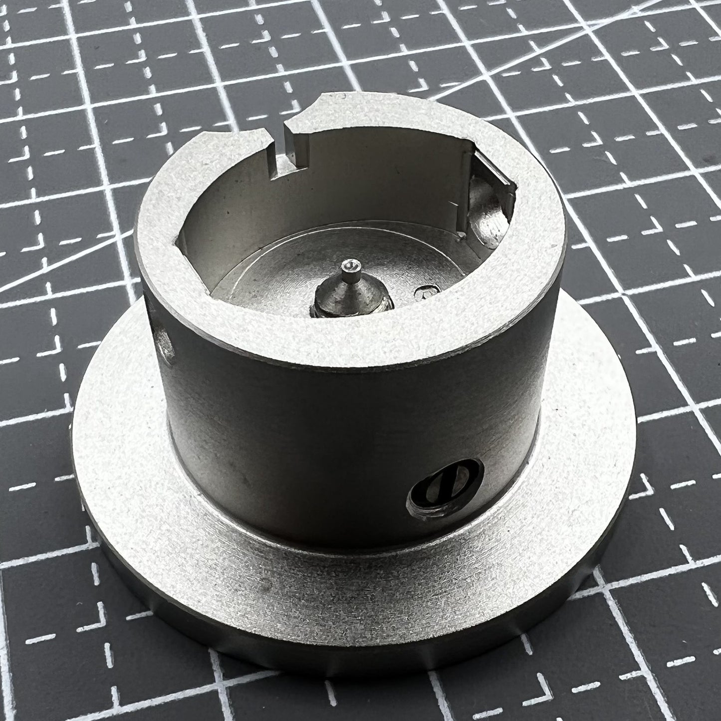 Bergeon Uhrwerkhalter Modell 1997 DI mit Mittel Schraube 5-1/2 x 6-3/4 Ligne