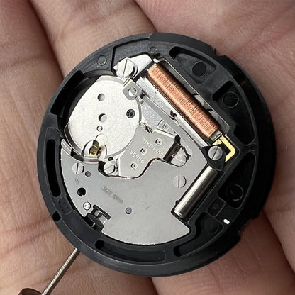 Ronda 519 Swiss quartz watch movement with precision timing for quality watch repairs.