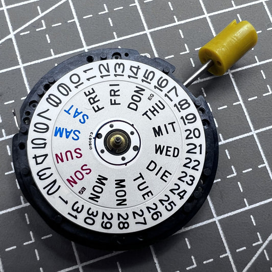 Ersatzquarzwerk Seiko 5M83A aus Japan