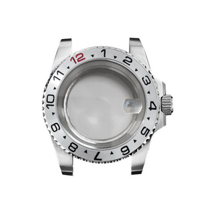 Boîtier de montre en verre saphir grossissant 40 mm pour montre NH35/NH36