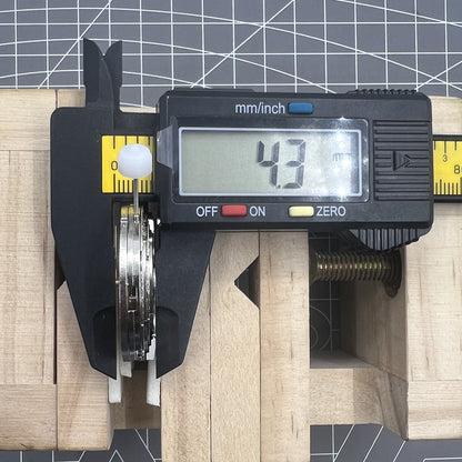 Automatisches mechanisches Uhrwerk Shanghai Doppelte offene Unruh bei 6 Uhr