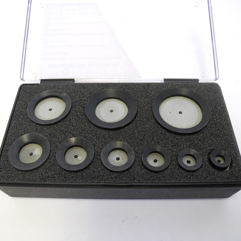 Bergeon Swiss 5700-52 Soft Upper Suction Dies 9 Rundköpfe Adiprene