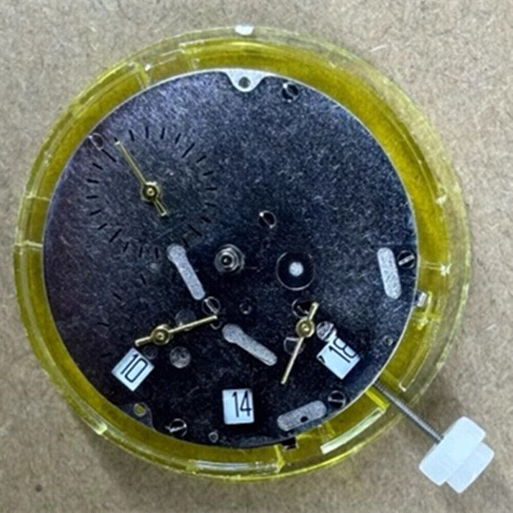 Mingzhu2813 mechanical watch movement with single calendar, 6 hands, small seconds, precise timekeeping.