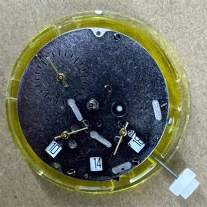 Mingzhu2813 mechanical watch movement with single calendar, 6 hands, small seconds, precise timekeeping.