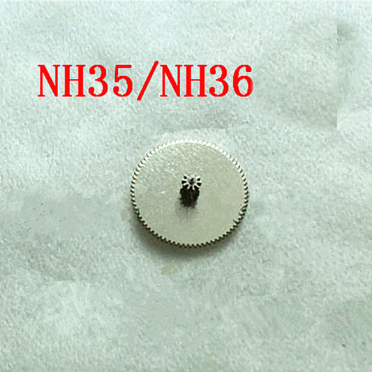 Replacement third wheel for NH35 NH36 watch movement, durable spare part for precise timekeeping.