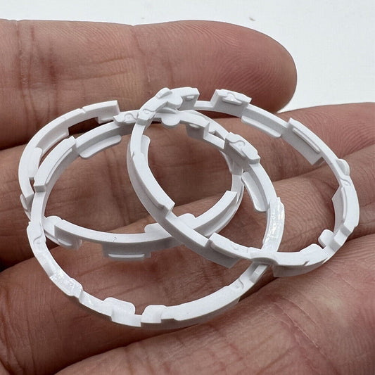 Plastic watch case cushion spacer ring for Miyota 8200/8215 movements, durable and precise fitting.