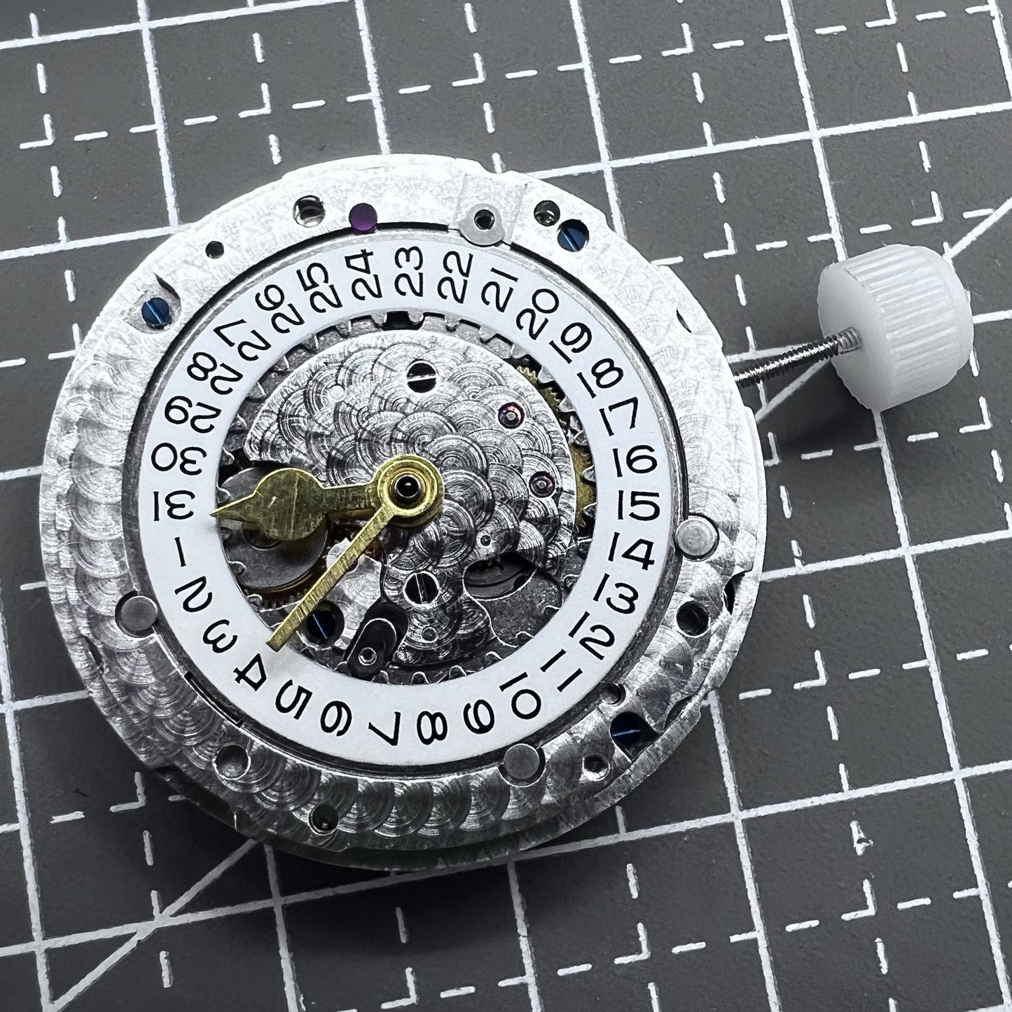Shanghai 3285 Automatik Uhrwerk mit mechanischem 4-Zeiger GMT f�r pr�zise Zeitmessung