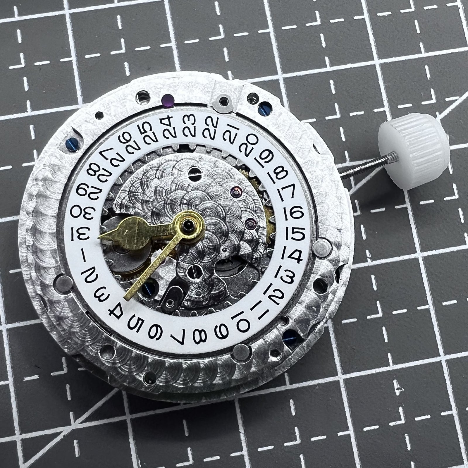 Shanghai 3285 Automatik Uhrwerk mit mechanischem 4-Zeiger GMT f�r pr�zise Zeitmessung