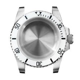 40MM Sapphire Glass Watch Case 316L Stainless Steel Watch Case for NH35 NH36