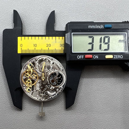 Mechanisches (automatisches) Uhrwerk mit hohler Doppelfeder aus Hangzhou 