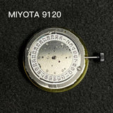 Original Japanese MIYOTA 9120 Automatic Mechanical Movement Date At 4.5
