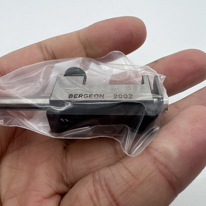 Bergeon 2002 winding stem shortening tool for precise Swiss watch repair and adjustment.