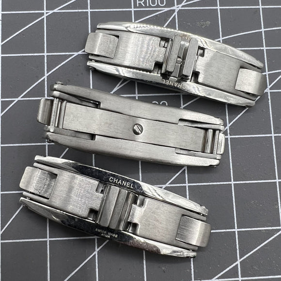 3 PIECES Stainless Steel Clasps Ceramic Butterfly Buckle J12 Elastic Buckle