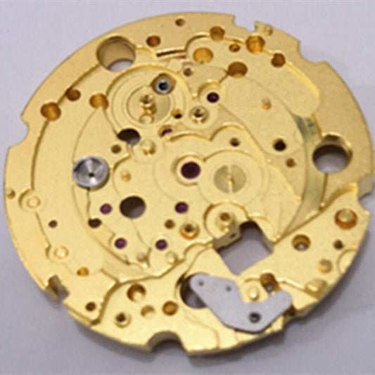 Movement Watch Part Golden Main Plate Replacement Parts Fit For Miyota 8200