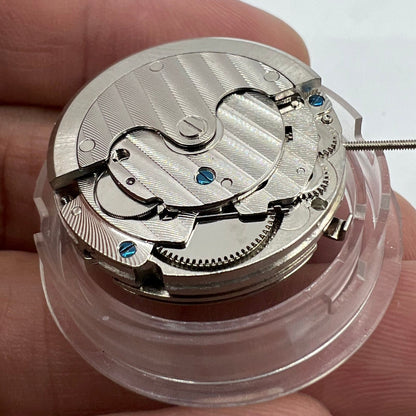 Seagull ST16 watch movement showcasing small second subdials at 3, 6, and 9 o'clock for precise timekeeping.