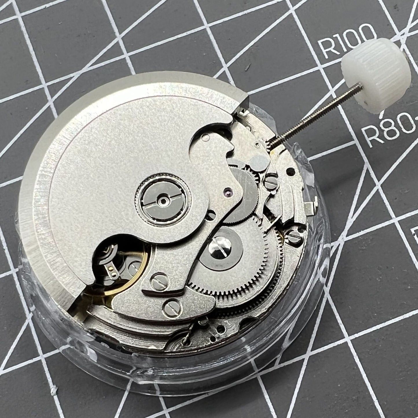 Mouvement mécanique automatique Shanghai Silver Star Moon Phase@6