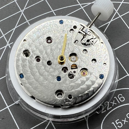 SA 3130 Mechanisches Automatikwerk Blaues Uhrwerk mit Unruhfeder