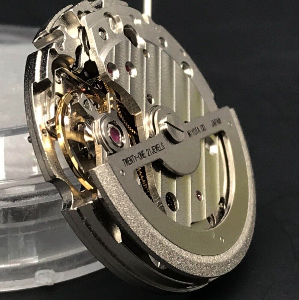 Silber/Gold Mechanisches Uhrwerk 82S0 Japan Miyota (CITIZEN) Automatisches Uhrwerk 