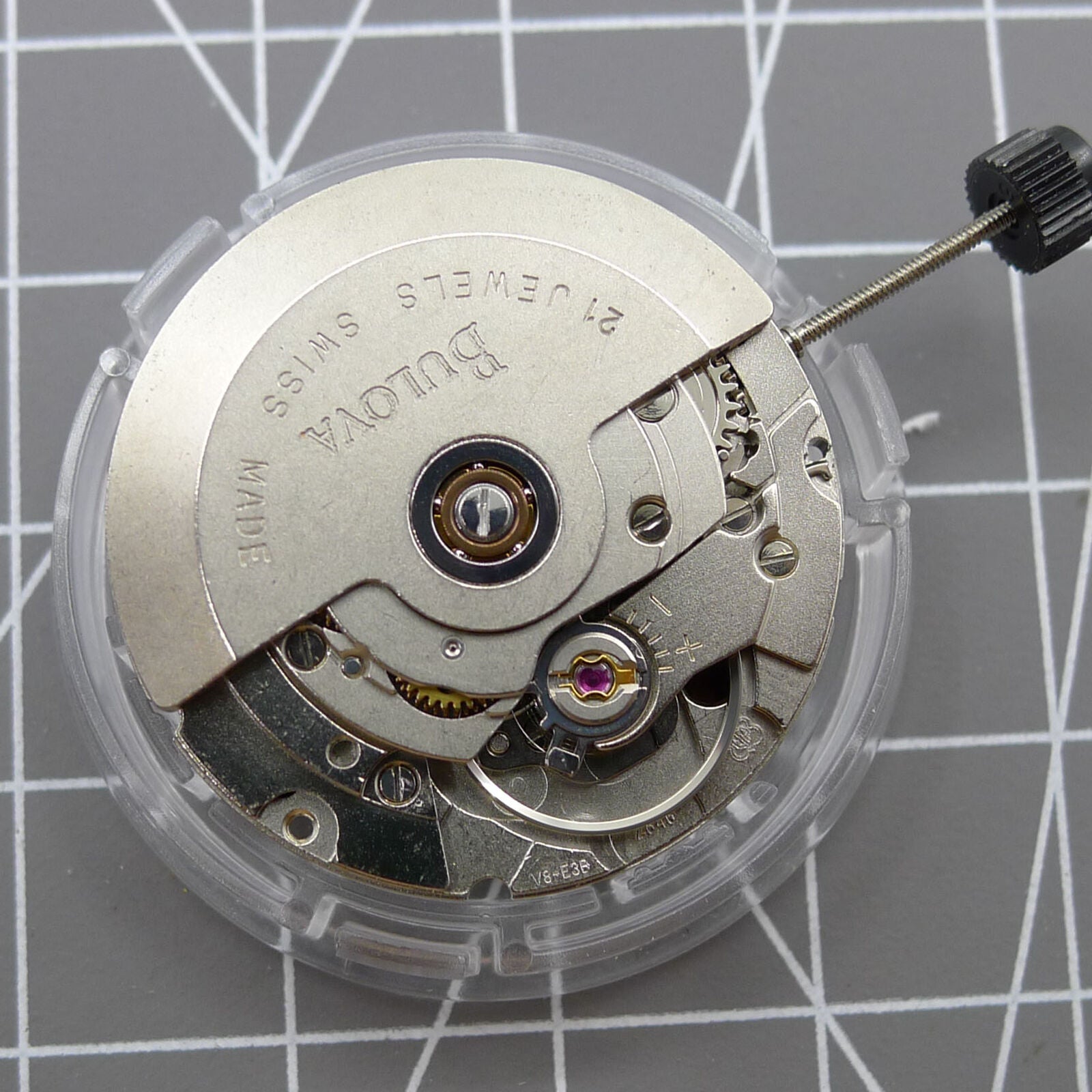 ETA 2846 V8 automatic watch mechanism by ETA, Swiss-made precision self-winding movement for accessories.