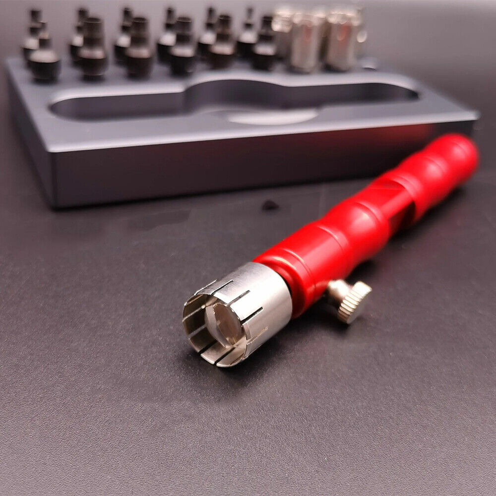 Watch Crown Tube Tool, designed for precise removal and installation of pushers on watch battery cases.