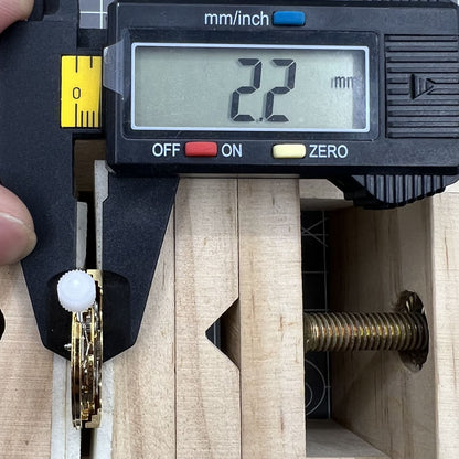 Hangzhou 2189 automatic watch movement featuring golden 3-hand skeleton design for precise timekeeping accuracy.