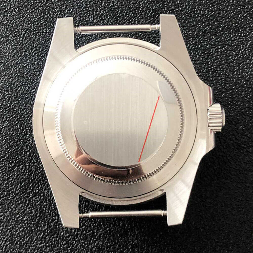 316L Edelstahl Uhrengehäuse SUB Convex Saphirglas 40mm Für NH35/NH36 
