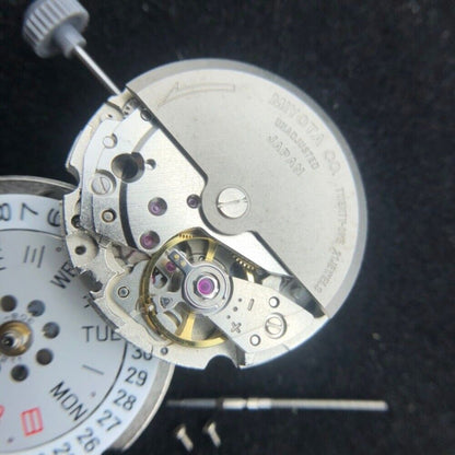 Citizen 8200 Silver automatic men's watch featuring genuine Japan mechanical movement and sleek stainless steel design.