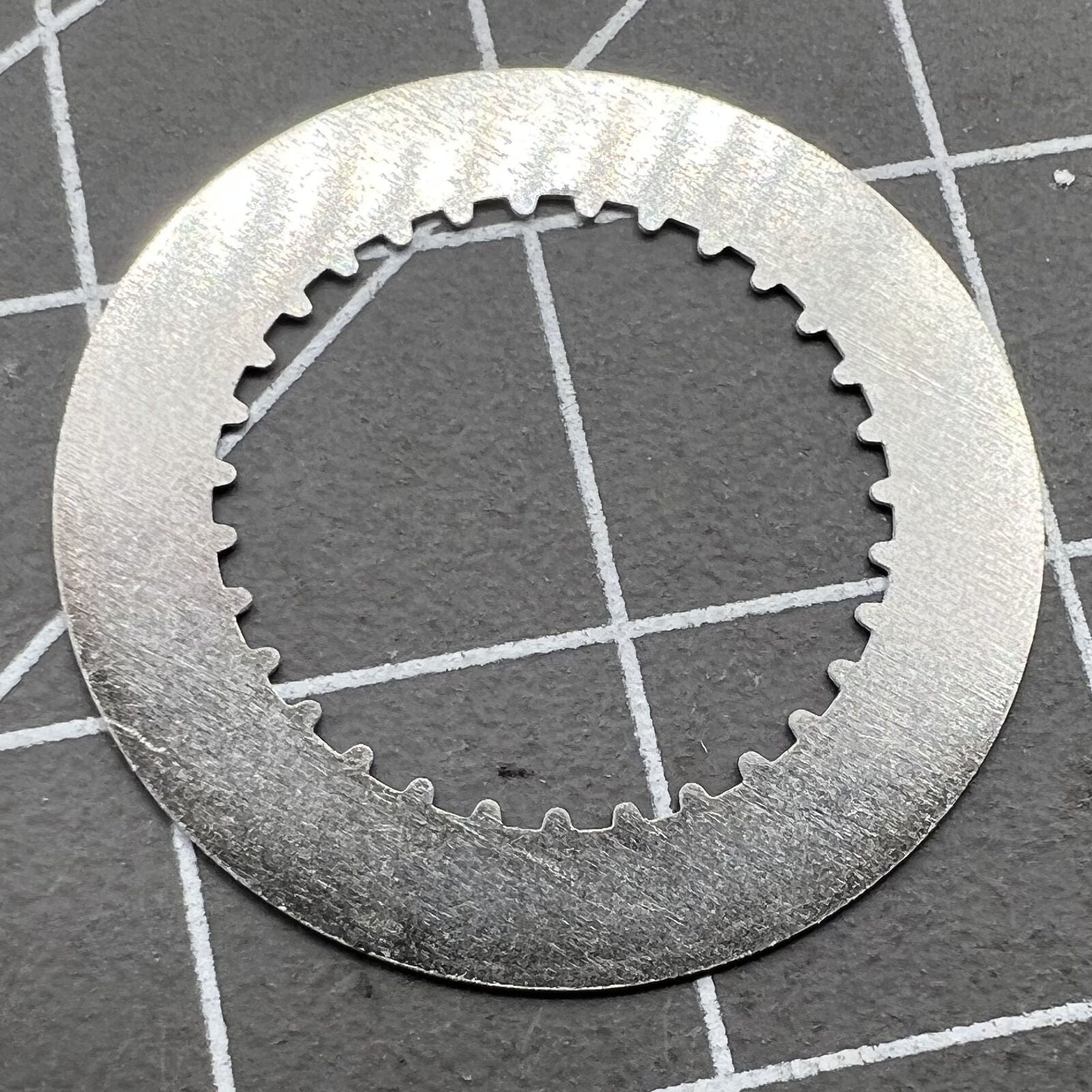Vintage numeral font white date disk wheel for RLX 3135 watch movement, precise replacement part by RLX.