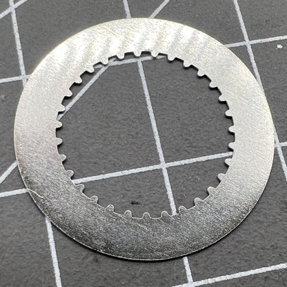 Vintage numeral font white date disk wheel for RLX 3135 watch movement, precise replacement part by RLX.
