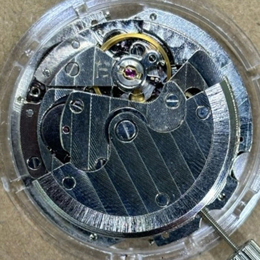 Tianjin ST17 watch accessory showing mechanical movement with kinetic energy indicator at 12 o?clock