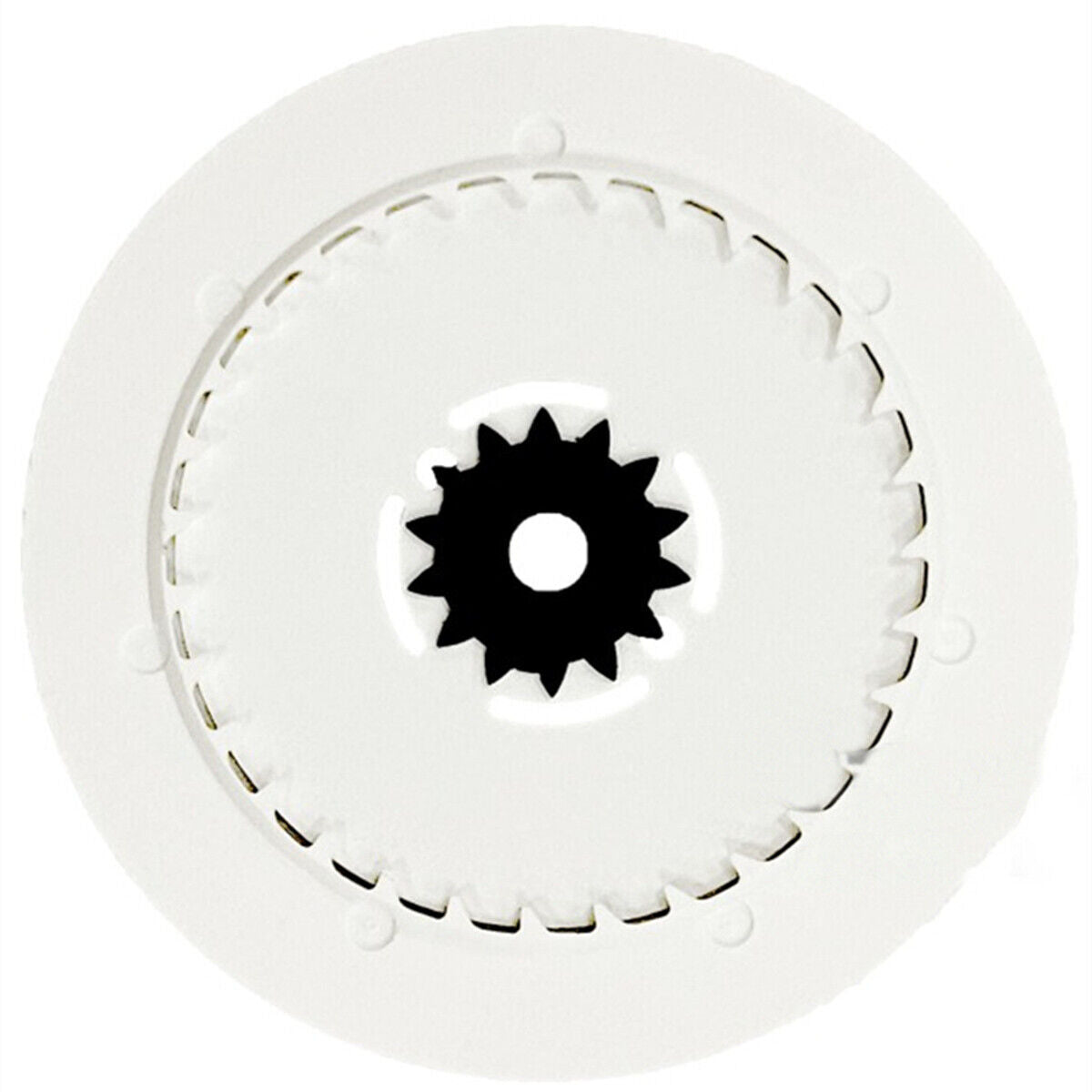 White Date Disk Wheel with Arabic Font for NH36 Movement, Date at 3 o'clock, Crown at 3/3.8 Position